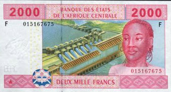 P508 Fb Equatorial Guinea 2000 Francs 2002 New Signature